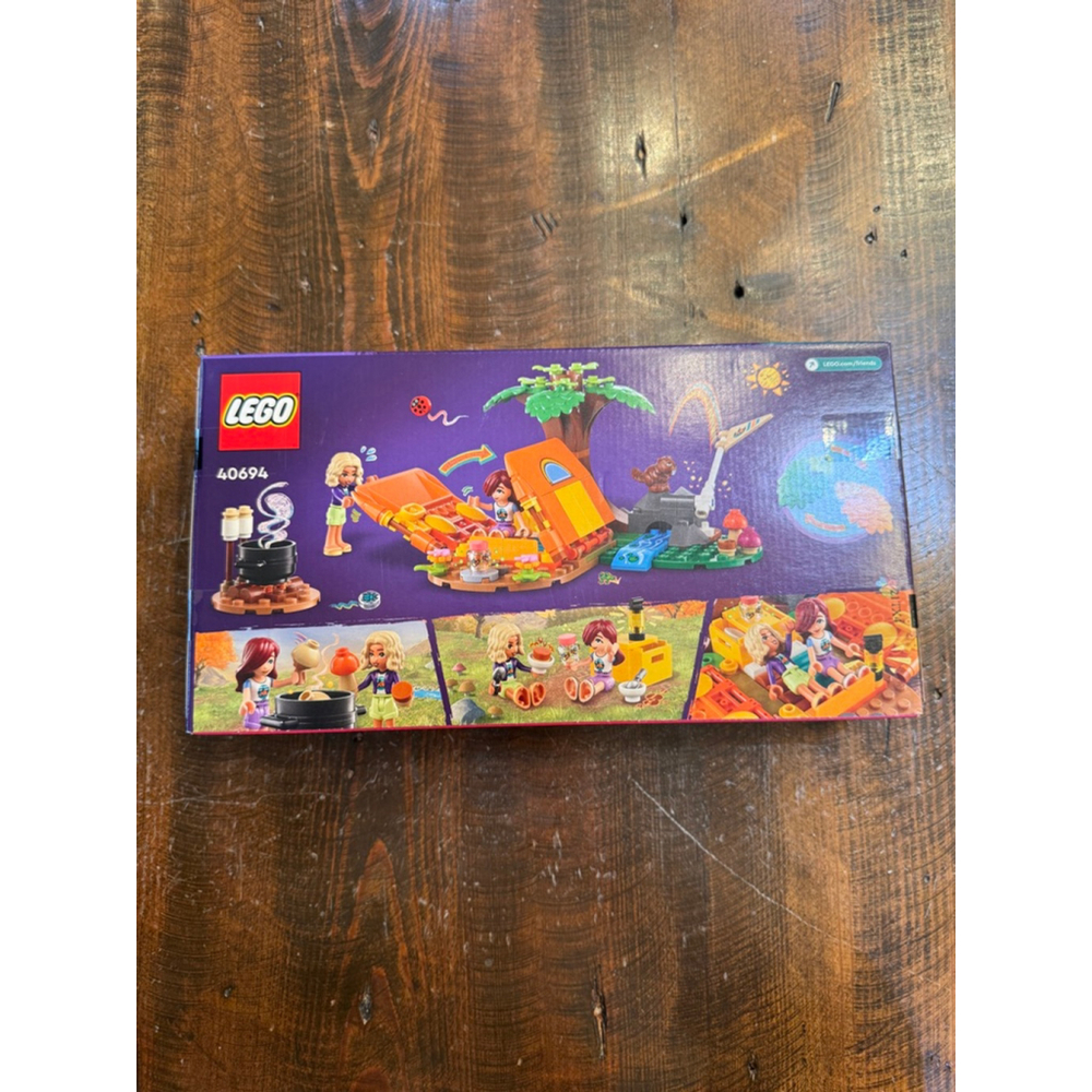 Girls LEGO Friends River Camping Adventure Building Set One Size Orange Green